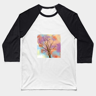 tree with color Baseball T-Shirt